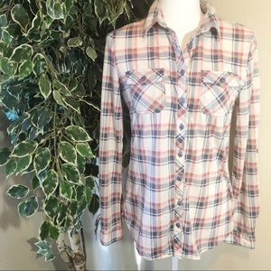 4/$20 - Passport Pastel Colored Button Up